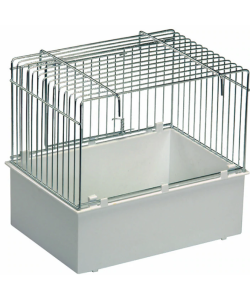 Plastic and Metal Cage Fitting Large External Parrot Bath - Pack Of 5